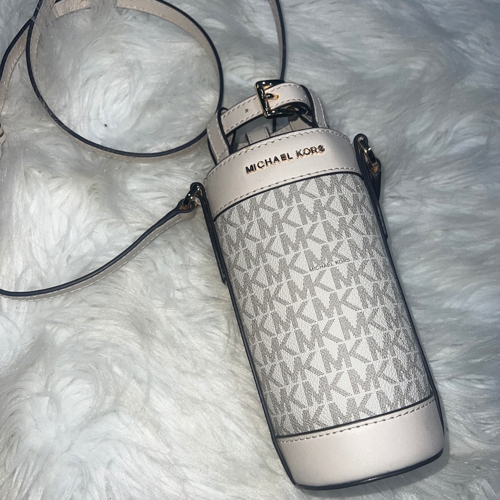 Michael Kors water bottle carrier/ holder new